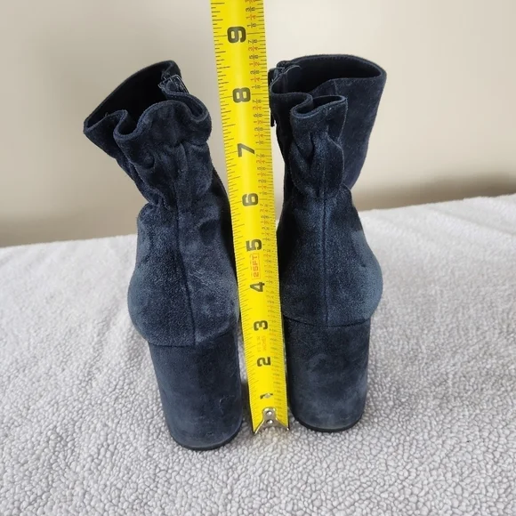 Arturo Chiang Rakel Ankle Boots / Black Suede / SZ 8 - Picture 4 of 8